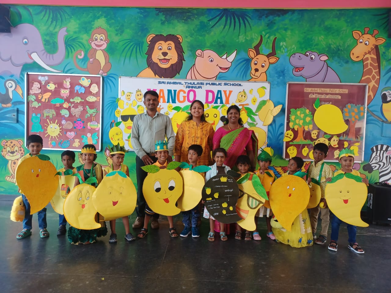 Ambal Thulasi - KG Activity-Mango Day Celebration
